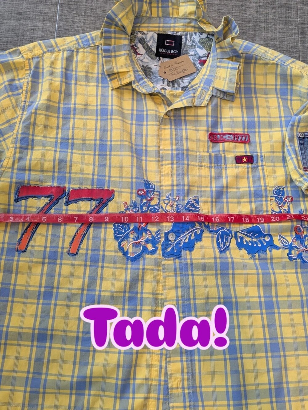 Vintage Viral Reworked Ruffled Collar Bugle Boy - Picture 5 of 8
